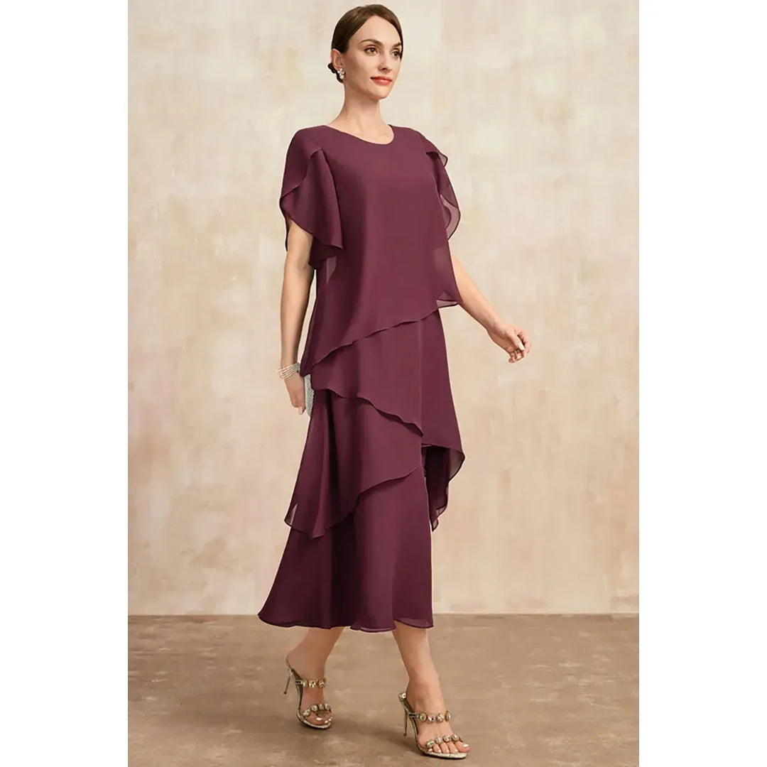 Celestia - Classic chiffon dress